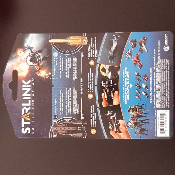 Starlink: Battle for Atlas Weapons Pack Iron Fist + Freeze Ray MK.2 Ubisoft New - Picture 8 of 8